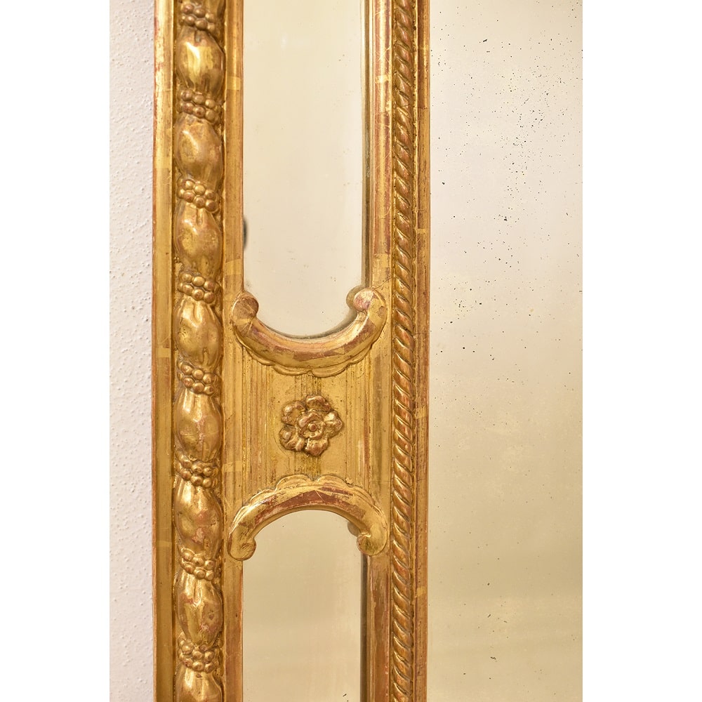 7 SPCP128 antique gilt mirror gold wall mirror gilded mirror XIX century.jpg